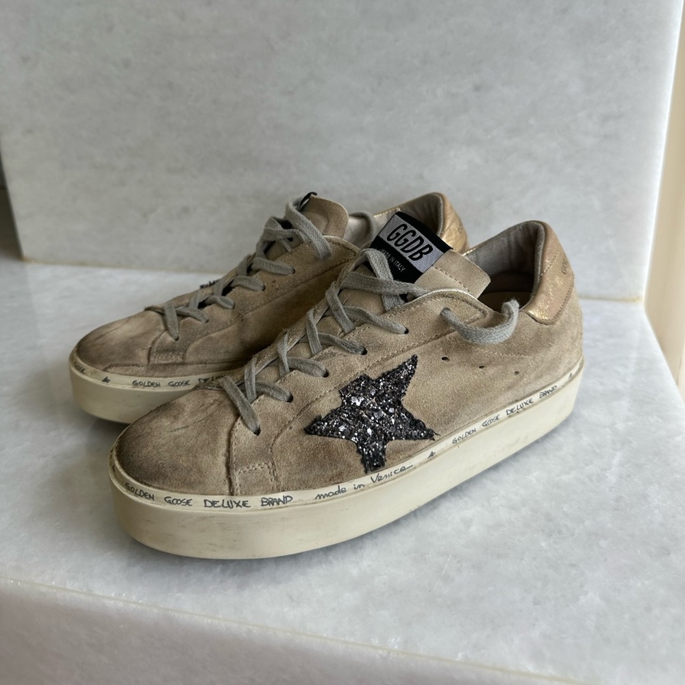 Golden Goose Hi Star—suede—size 37
